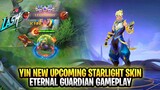 Yin New Upcoming Starlight Skin | Eternal Guardian Gameplay | Mobile Legends: Bang Bang