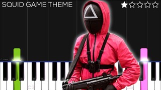 SQUID GAME THEME | EASY Piano Tutorial