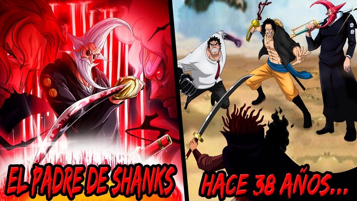 FIGARLAND GARLING esta ROTISIMO | El PADRE de SHANKS Estuvo al Nivel de ROGER y GARP en God Valley