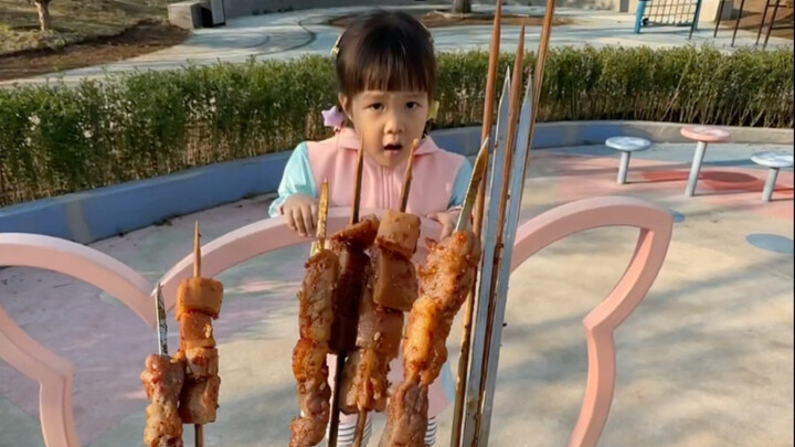 Another exhausting afternoon of taking the kids out… I’m even drooling!