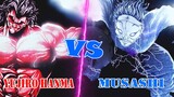 Baki : Yujiro hanma Vs Musashi ANIMATED  Full fight「MMV」