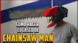 Cómo Hacer el CASCO de CHAINSAW MAN de Cartón - DIY - Chainsaw Man