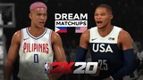 FIBA 2K20 - Gilas Pilipinas 2023 vs USA Basketball | Dream Match-ups