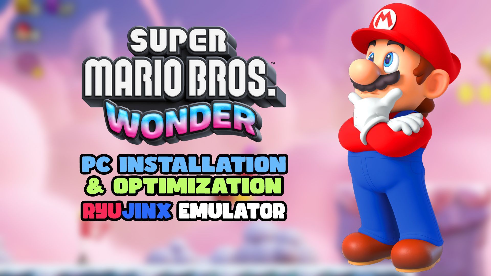 Super Mario Wonder is (already) playable on PC through Ryujinx