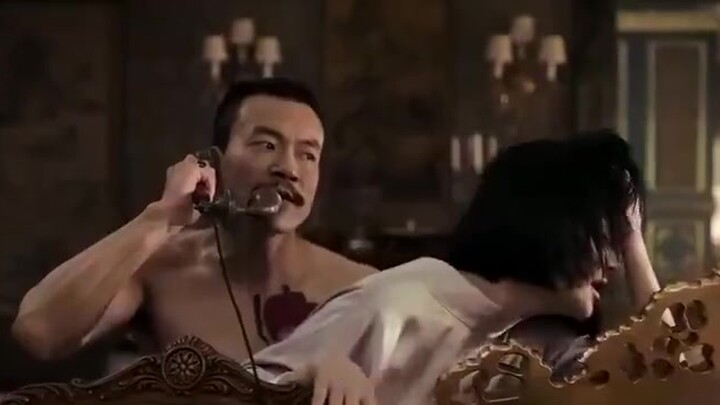 Putting a stamp on a man's wife's ass, is this what a man does? #movie##movie clip#