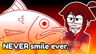 the real reason fish never smile