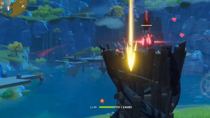 เก็นชินโอมแพกต์ Heart Sea Cannon ยิงสำเร็จ!