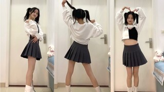 甜甜双马尾！翻跳爱你 (ฅ´ω`ฅ)
