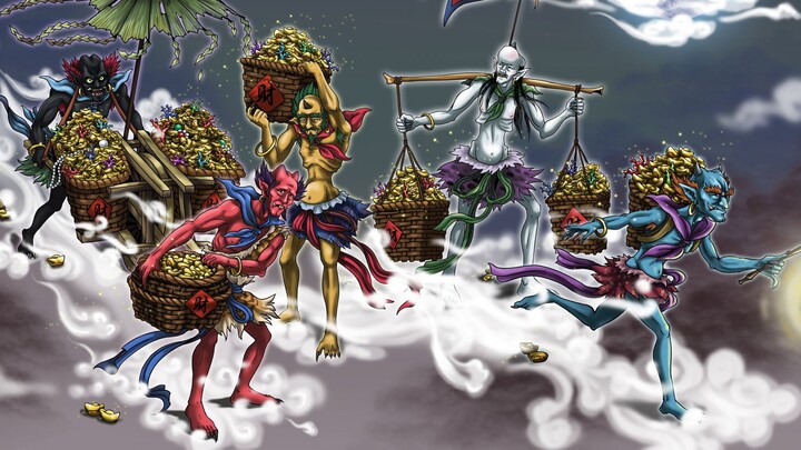 [Strange News from the Temple] The Five Ghosts’ Fortune-Bringing Technique is the most effective and