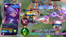 Ini Dia Item Natan Tersakit, User Natan wajib Coba | The Best Gameplay Natan, Best Build Natan