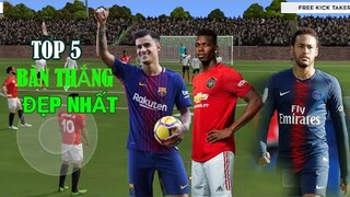 5 || Bàn Thắng Đẹp Nhất Trong Dream League Soccer 2021