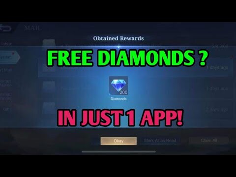How to Get 200 Diamonds in 1 App! New App for Diamonds 2022! ✅