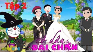 CÔ DÂU ĐẠI CHIẾN  (TẬP 2) 👰PHIÊN  BẢN NOBITA, SHIZUKA , JAIKO , DORAEMON🚥🆕🚥DORAEMON CHẾ HÀI HƯỚC #07