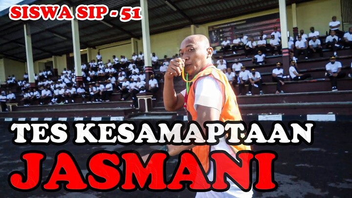 TES KESAMAPTAAN JASMANI SISWA SIP ANGKATAN 51 l PAK BHABIN l POLISI MOTRET