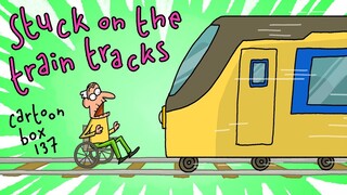 Stuck On The Train Tracks | Cartoon Box 137 | By Frame Order | Funny animated cartoons