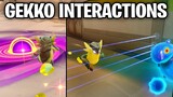 NEW: Agent "GEKKO" ALL ABILITY INTERACTIONS!