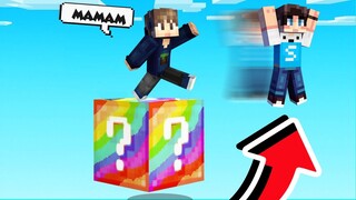 AKU KENA PRANK ODO DI SURVIVAL 1 BLOCK LUCKY BLOCK!!!