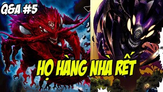 Q&A #5| Nguồn Gốc Của Rết Cụ Tổ? Tinh Trùng Bạch Kim vs Tinh Trùng Vàng