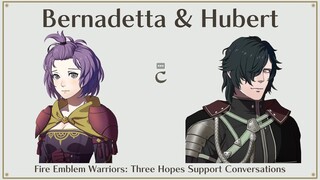 Bernadetta & Hubert Support Conversation | Fire Emblem Warriors: Three Hopes