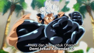 MASA DEPAN OHARA NIKA NICO ROBIN DIDUNIA BARU KARENA D CLOVER