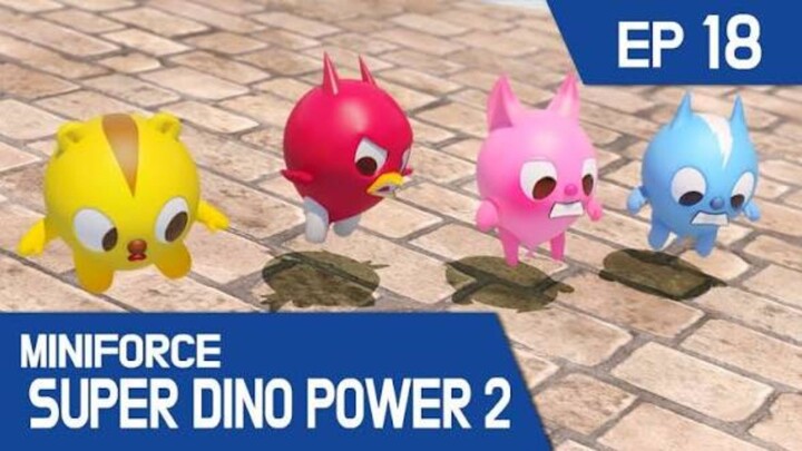 [English dub.] MiniForce Super Dino Power 2 EP18 – Wrestling with the Balloon Monster