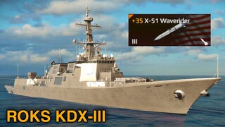 Modern Warships: ROKS KDX-III with X51-waverider. online match