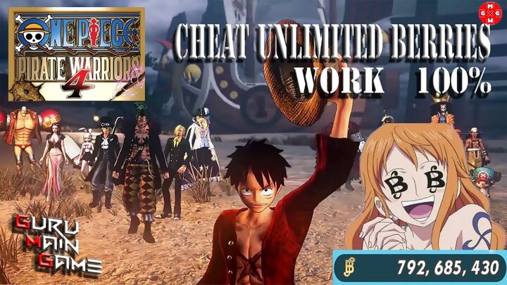 Cheat Unlimited Berries One Piece Pirate Warrior 4!! 100% BERHASIL