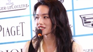 Thư Kỳ đáng yêu lại còn dí dỏm! Khi được hỏi cô đảm nhận vai trò gì trong đoàn phim "Tìm cô ấy", cô 