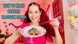 Food Vlog: HOW TO MAKE BANANA BLOSSOM SALAD
