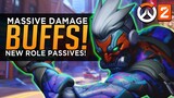 HUGE Damage Hero Role Passive BUFF! - Launch Day Overwatch 2 Changes!