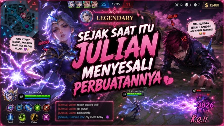 Sejak saat itu julian menyesali perbuatannya 😂🙌