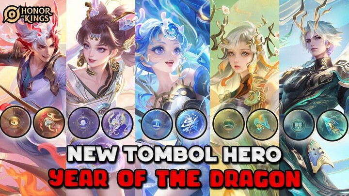 GACHA TOMBOL YEAR OF THE DRAGON BUAT TAMPILAN HOK KALIAN MAKIN KEREN CUY- HONOR OF KINGS