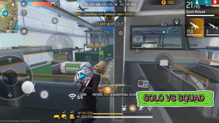 SOLO VS SQUAD LATIHAN UNTUK TOURNAMENT‼️