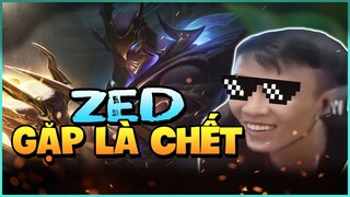 [THROWTHI] ZED TRONG TAY TÈO - ĐỊCH GẶP CHỈ CÓ CHẾT THÔI !