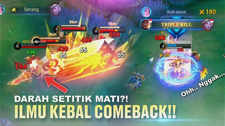 PANTANG PULANG SEBELUM TUMBANG‼️