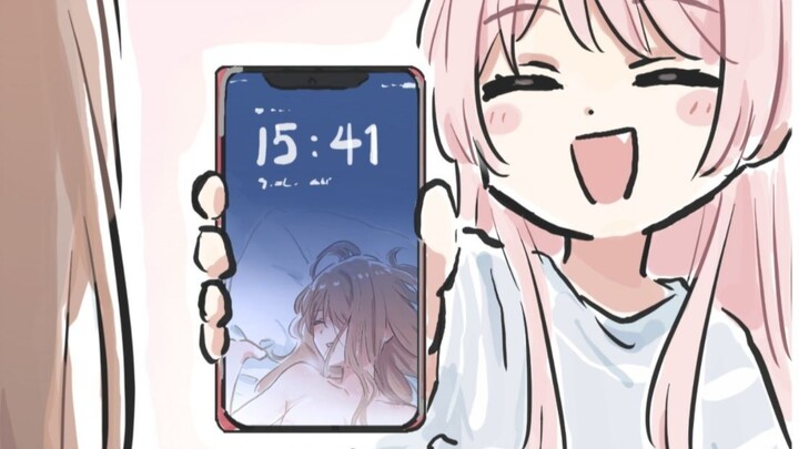 Anon used Soyo's battle damage image as wallpaper