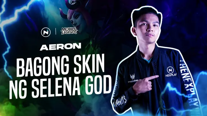 BAGONG SKIN NG SELENA GOD (Aeron Mobile Legends Full Gameplay)