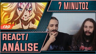 [REACT/ANÁLISE] 7 MINUTOZ: RAP DO MIKEY (TOKYO REVENGERS) - O INVENCÍVEL
