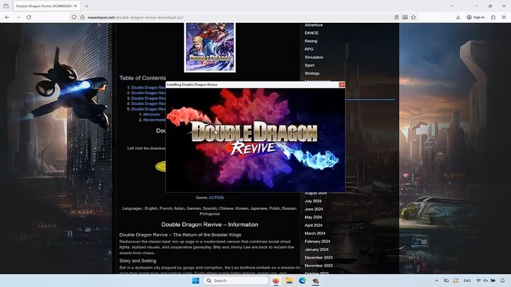 Double Dragon Revive DOWNLOAD FULL PC GAME