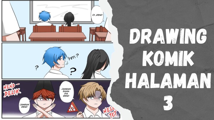 speed draw komik halaman 3