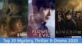 Top 20 Mystery Thriller K-Drama 2020