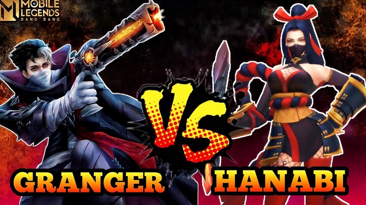 GRANGER VS HANABI GOLD LANE !!🔥🔥 Hanabi Auto Ketar-Ketir😱😱
