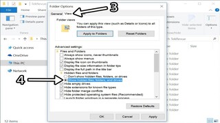 How to Show Hiden Folder in Windows 10 (Tagalog)