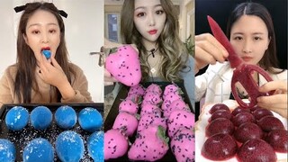 [ASMR] THÁNH ĂN ĐÁ| Ăn Đá lạnh, chocola đông lạnh đa màu sắc| Ice Eating MUKBANG SATİSFYİNG#54