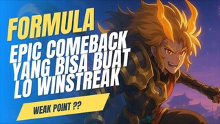 Temukan Ini Maka Tim Lo Yang Lemah Akan Terkesan Kuat | Mobile Legends