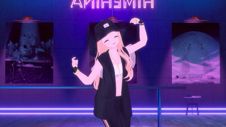 Today it's Hina's solo dance! ❣ Let's all go "wacha wacha" together too 😎✨️