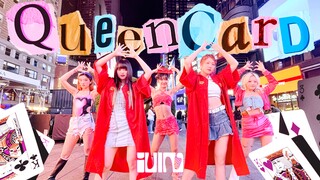 纽约时代广场大跳gidle-queencard 女王牌！真-自信放光芒