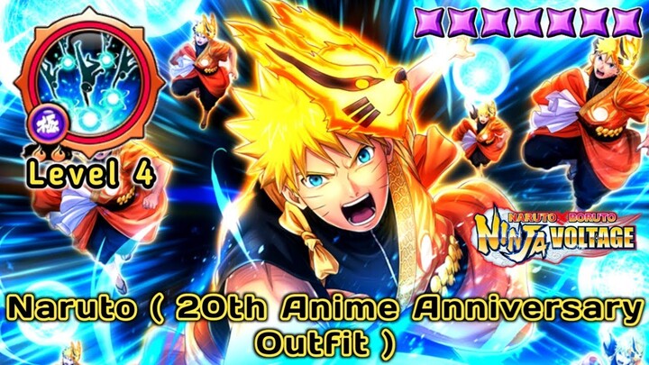 Naruto (20th Anniversary Outfit) SOLO Attack Mission | Naruto X Boruto Ninja Voltage