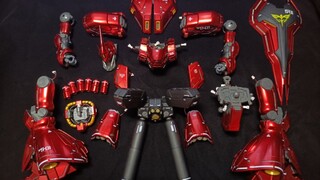 沙扎比高达加灯，男人的浪漫，萌新首次加灯作品，大佬轻喷哈。