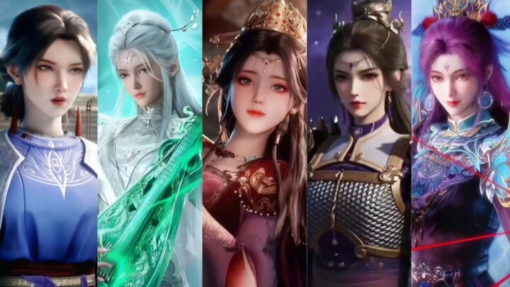 Legenda Dewa Gembala: Potret sekelompok wanita cantik, Si Youyou cantik dan menawan, Ling Yuxiu sang